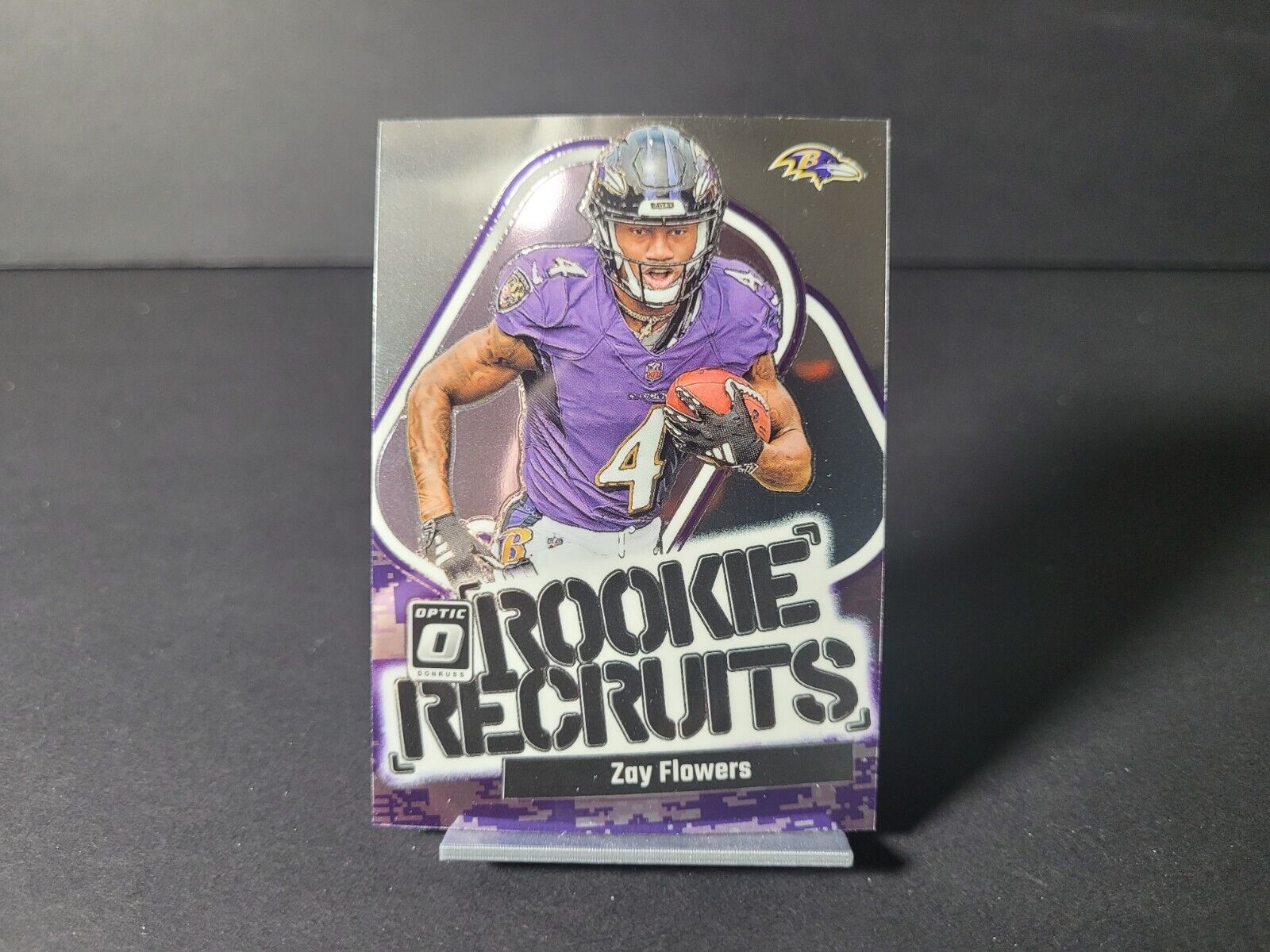 Zay Flowers 2023 Panini Donruss Optic #20 Rookie Recruits (RC) Baltimore Ravens