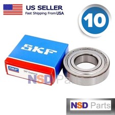 10PK SKF 6203 ZZ DEEP GROOVE BALL BEARING METAL SHIEL 17x40x12mm 6203 2Z 6203-2Z