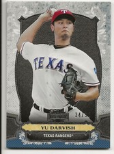 2014 Topps Triple Threads Yu Darvish 34/50 Onyx Parallel #79