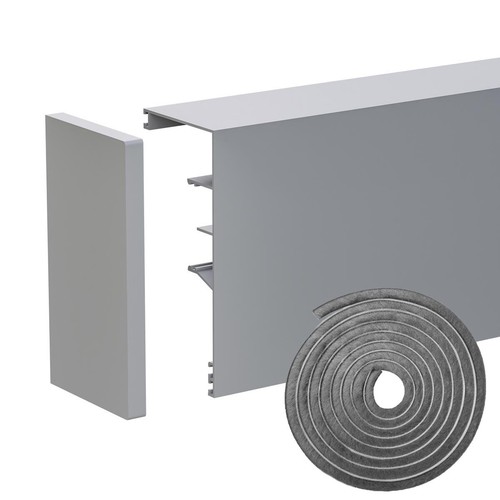 Sliding Door Track Cover With End Caps For Hercules Track Kit eBay