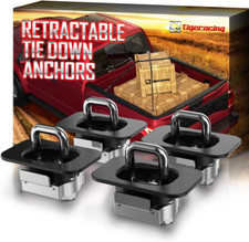 Tie down Anchors Retractable Truck Bed Top Side D Ring Compatible with 2015-2024