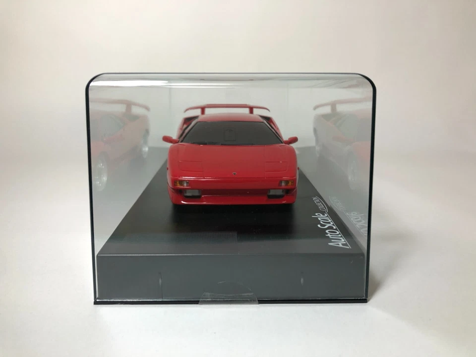 Kyosho Mini-z Body ASC Lamborghini Diablo VT Red MZP202R - Image 3 of 4