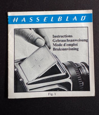 #A0865-Hasselblad Austauschbare Mattscheibe Infoblatt  Prospekt , Broschüre
