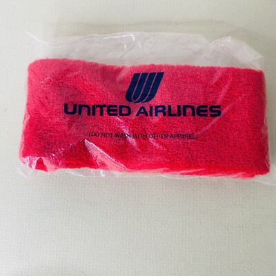 United Airlines First Class Amenity Socks New Old Stock NOS 1970's Vtg