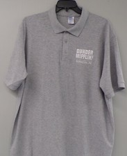 The Office TV Show Dunder Mifflin Mens Embroidered Polo XS-6XL, LT-4XLT New