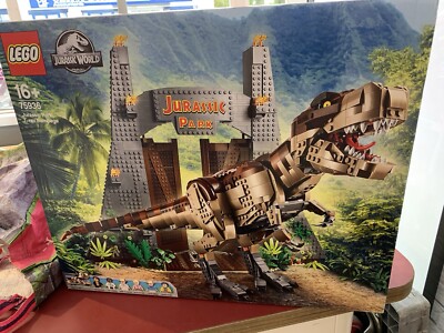 LEGO Jurassic World: Jurassic Park Gate T-Rex Rampage 75936