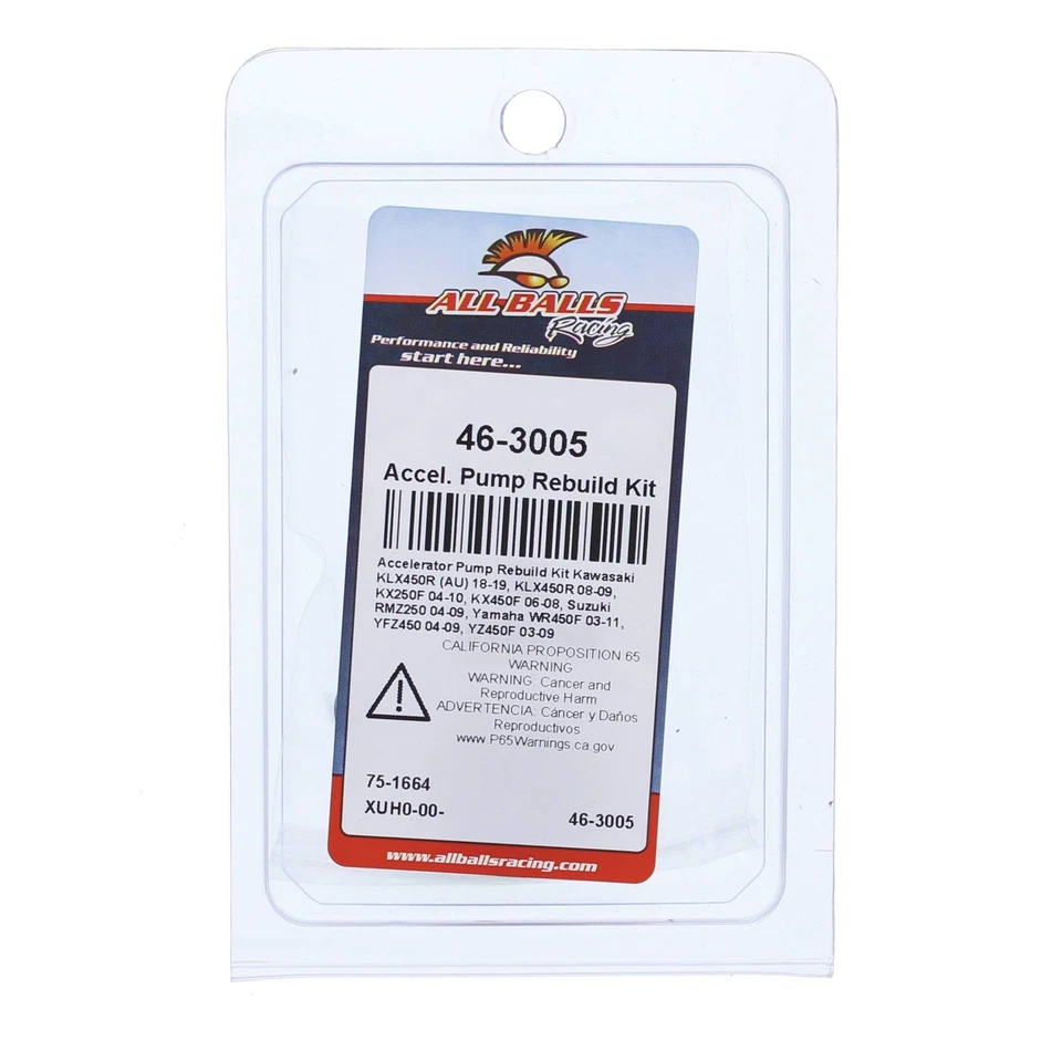 Nuevo kit de reconstrucción de bomba aceleradora All Balls 46-3005 para Kawasaki KX 250 F 04-10 Foto 4 de 4