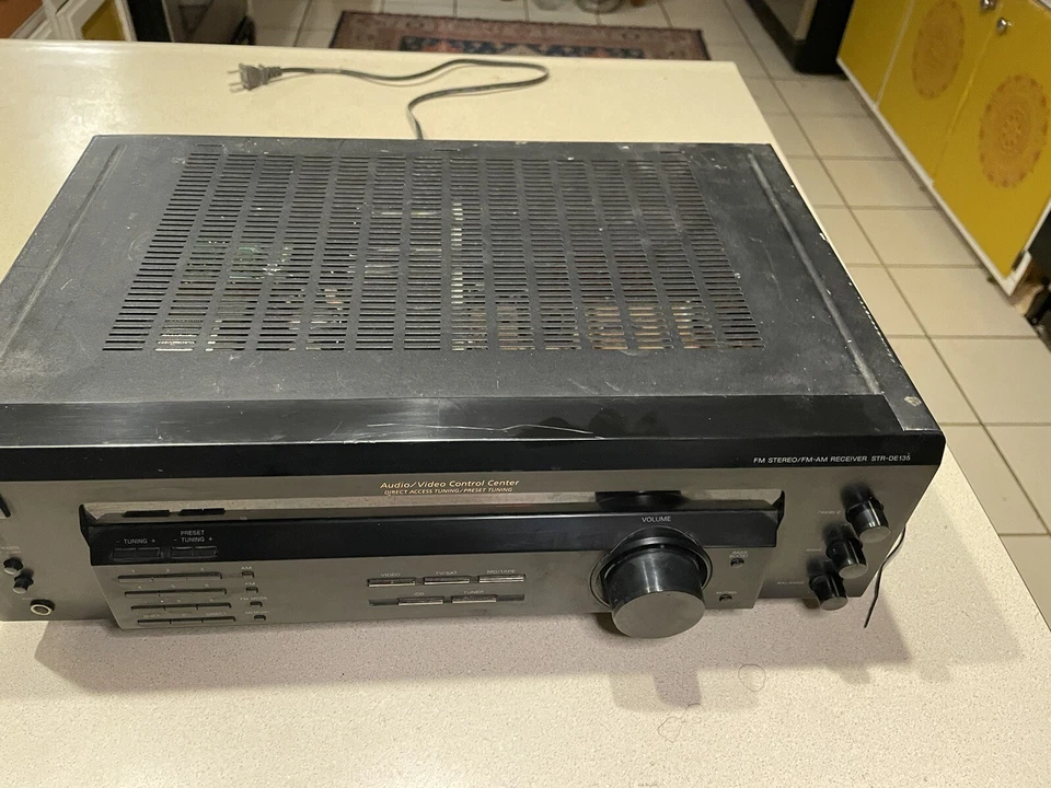 Sony STR-DE135 Receiver HiFi Stereo Home Audio 5.1 Channel AM/FM Tuner No Remote - Image 4 of 4