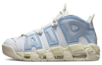Level SS/New - Nike Air More Uptempo Mid White Ocean Bliss W