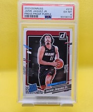 2023 PANINI DONRUSS PRESS PROOF PURPLE #213 JAIME JAQUEZ JR. ROOKIE /199 PSA 6