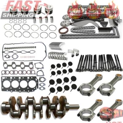 D4CB Engine Overhaul Rebuild Kit - Piston Rings Main Bearing Set Fit For Hyundai