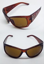 New Women's Brown Frame butterfly print Sunglasses 014 BRN 