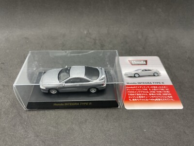 Kyosho 1/64 Honda collection INTEGRA Type R Silver diecast Kyosho 1/64 Honda collection INTEGRA Type R Silver diecast