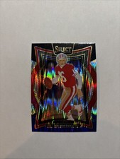 Joe Montana 2024 Panini Select Concourse #70 Black Red & Blue Shock Prizm 49ers