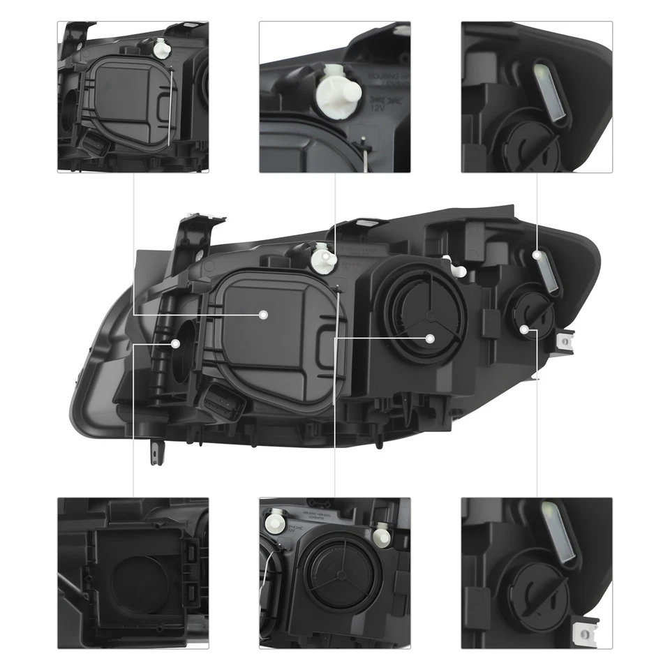 For 2013-2015 BMW X1 Halogen Headlight Models Right Passenger Side Headlight Foto 4 de 4