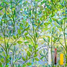 Window Privacy Film Stain Glass Window Film Rainbow Window Film Window clings...