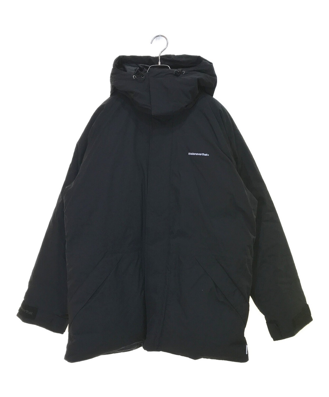 thisisneverthat Down Jacket Black Nylon Size:XL 8… - image 1