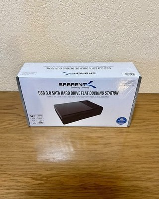*SHIP FAST* Sabrent USB 3.0 SATA Hard Drive Flat Docking Station (model EC-DFLT)