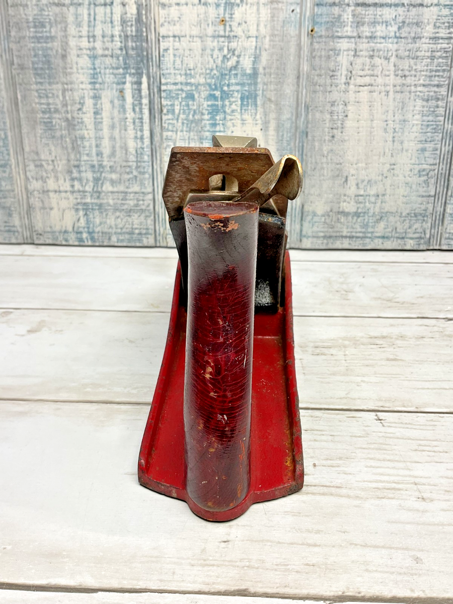 シングルバーナー　US アメリカ軍 Vintage Corsair Hand Plane No. 4 Red Metal Woodworking Tool 1950s