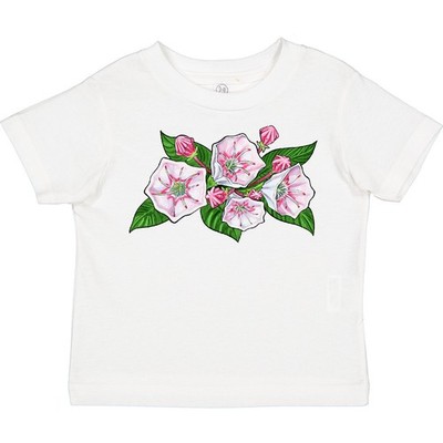 Inktastic Mountain Laurel Flowers Toddler T-Shirt Laurels Flower Leaves Blossom
