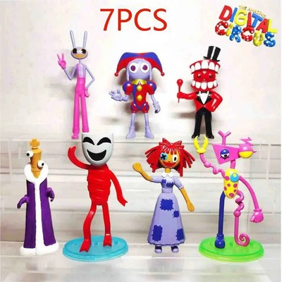 6-12 Pcs/Set The Amazing Digital Circus Anime Figure Ragatha/Jax/Pomni 