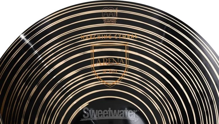 Platillos Meinl Arena Dark Pro Range Crash Cymbals - 16 pulgadas (1 par) Foto 3 de 4
