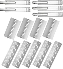Dictirdy Grill Replacement Parts Cast Stainless Steel 5 pcs 16631 Flavorizer Bar