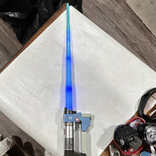 Disney Star Wars Obi-Wan Kenobi Toy Lightsaber Hilt w/ Blue Blade