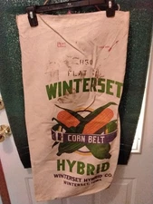 Winterset Corn Belt Hybrid Seed Corn Feed Sack Agriculture Winterset Iowa