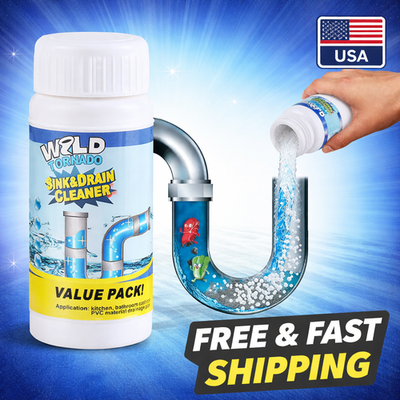 #ad #ad 3x Fast Drain RemoverHot Sink Pipe Dredge Bomb Toilet Quick Foaming Cleaner $8.99