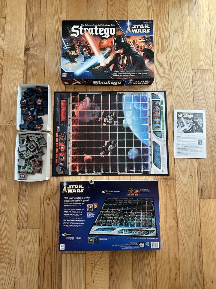 Star Wars Stratego Game 2002 Complete Excellent RARE Trilogy Skywalker Vader - Image 2 of 4