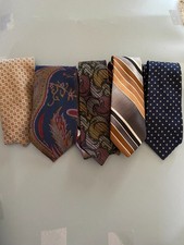 Wembley Lot of 5 Men's Ties Polyester See Description