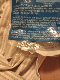 2 Vintage 2001 & 04 McDonalds Happy Meal Toys Lego Bionicle #1 & #6 Sports Lego