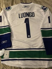 Roberto Luongo Signed Autographed Vintage Reebok Jersey Vancouver Canucks 🔥