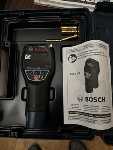 BOSCH D-TECT120 Prof Wall Scanner and Floor Radar, Multi-Material Stud Finder