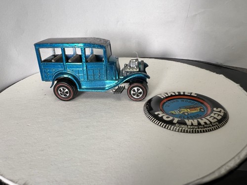 Hot Wheels Redline Classic 31’ Ford Woody 1968 US with Button. One Owner-Me! - Picture 3 of 8