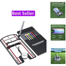 Golf Putting Mirror - 3mm Ultra-Thin Alignment Putting Training Aid for Corre...