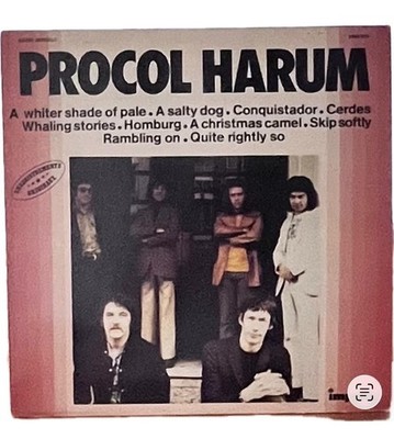 Procol Harum - A Whiter Shade of Pale LP Vinyl Classic Rock Vintage Schallplatte