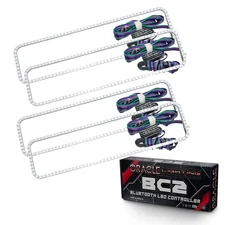 Surface Halo Head Lights LED Add On by Oracle Lighting ColorSHIFT 2286-335