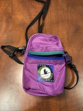 Vtg 90s Camera Carrier QUALITY ACCESSORIES Violet Adjustable SHOULDER STRAP