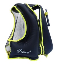 Inflatable Buoyancy Jackets Vests for Adults Kayak Kayaking Suit 90-200 lbs E...