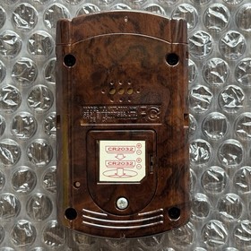 Sega Dreamcast Wood Grain VMU Visual Memory Unit + Cap HKT-7000 JPN | US SELLER
