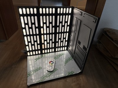 Star Wars Diorama Death Star LED 1/6 Neu Für Hot Toys