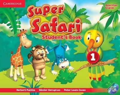 Super Safari American English Level 1 Student's Book with DVD-ROM by Herbert Puc