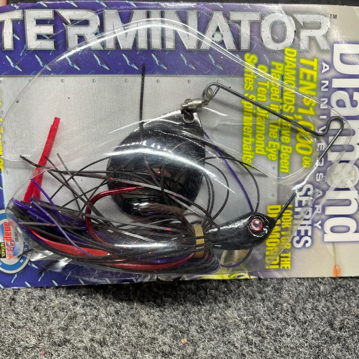 キャンディマン ターミネータ Terminator Titanium Spinnerbait 10th Anniversary Diamond Series