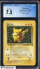 1999 Pokemon Black Star Promo Poke League #1 Pikachu CGC 7.5 NM+