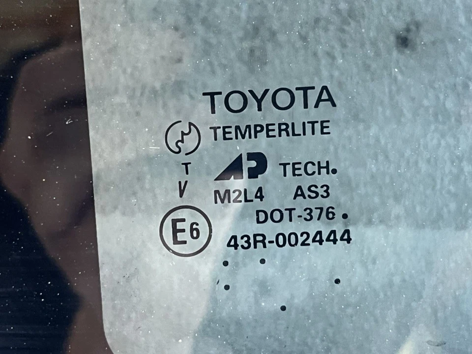 2004 TOYOTA AVALON SUNROOF GLASS WINDOW Foto 3 de 4