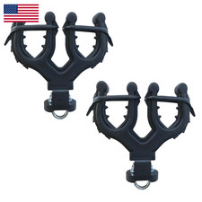 All Rite Products Graspur Double Atv Gun Bow Rack - Model Atv2