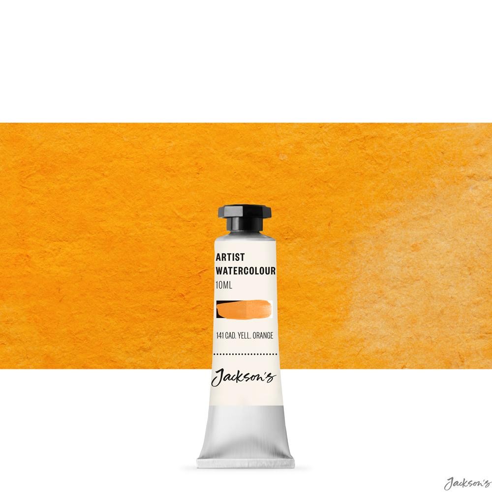 Jackson's : Artist Watercolour Paint : 10ml : Cadmium Yellow Orange (Professi...