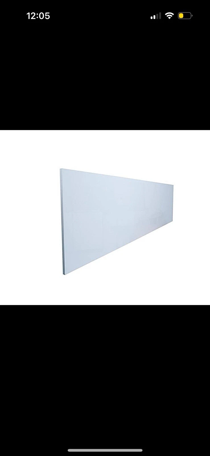 Cambridge 12x36 End Panel In White